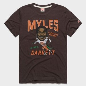 Homage Myles Garrett Cleveland Browns Graphic T-Shirt